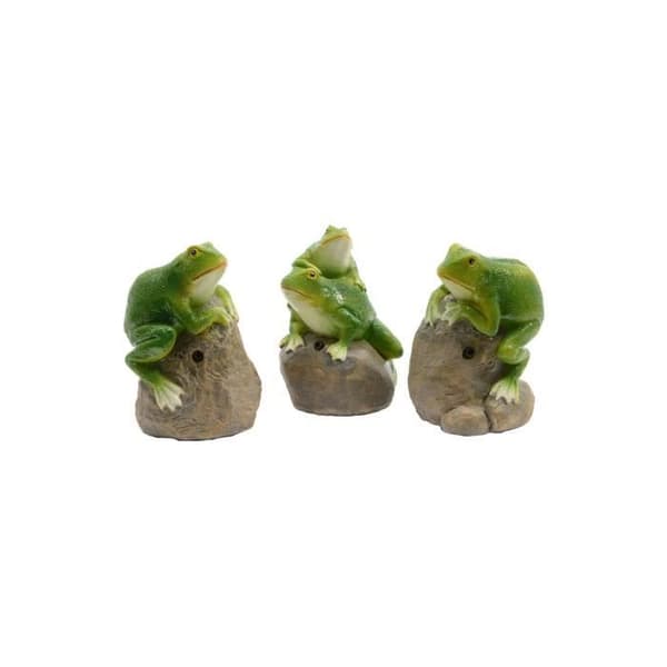 GENERIC - Groda rörelsedetektor med ljud 3 modeller 8x7,4x11,5cm Euro/U