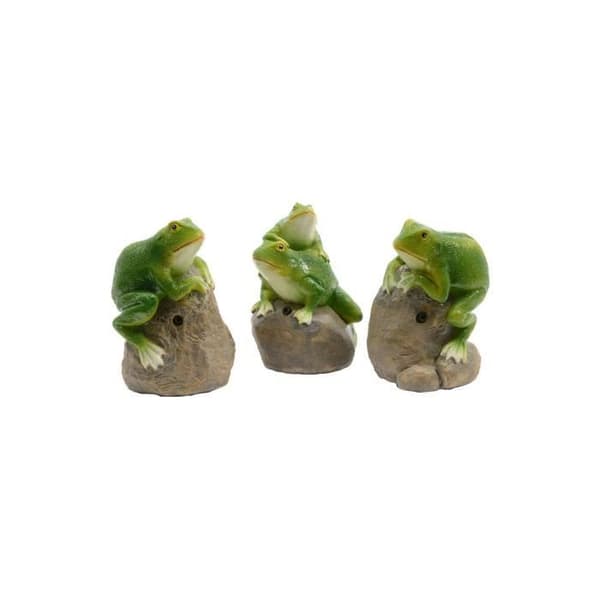 GENERIC - Groda rörelsedetektor med ljud 3 modeller 8x7,4x11,5cm Euro/U