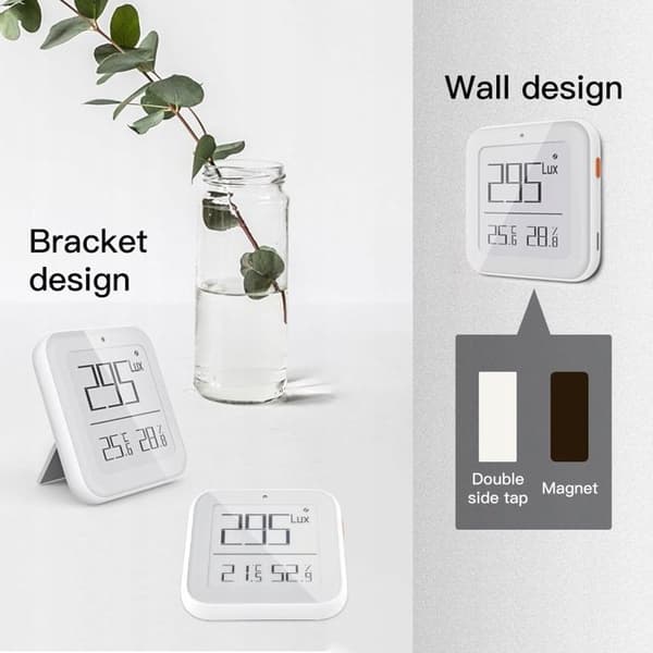 Intelligent Ljustermometer - ARHATREYA - Zigbee - Temperatur & Luftfuktighet - Bluetooth