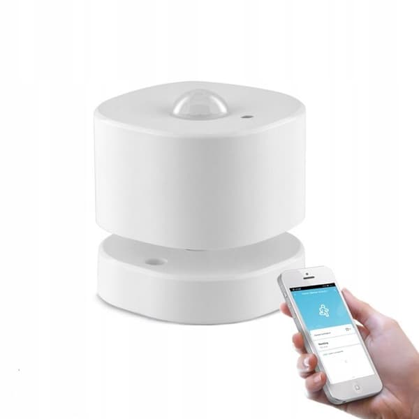 PIR Rörelsesensor Zigbee - MOES - Detektion 120-150° - Avstånd 3-7m - Kompatibel med Tuya