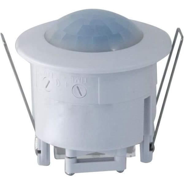 Infraröd rörelseavkännare - VELAMP - Inbyggd - 360° - 6m - Vit