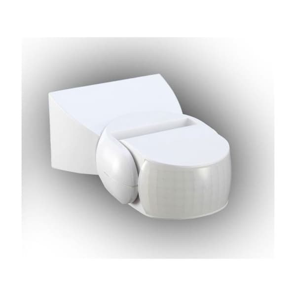 Plastrol - W-99294 - Infraröd rörelsedetektor 1200W/300W uttagsmodell med IP65 och räckvidd på 12m CR-PIR2/PN/VIT