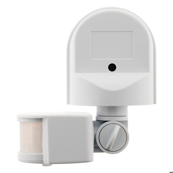 Rörelse detektor - Elexity - IP44 - Vit - 1200W - Roterbar huvud
