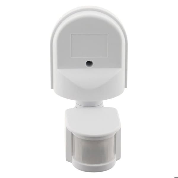 Rörelse detektor - Elexity - IP44 - Vit - 1200W - Roterbar huvud