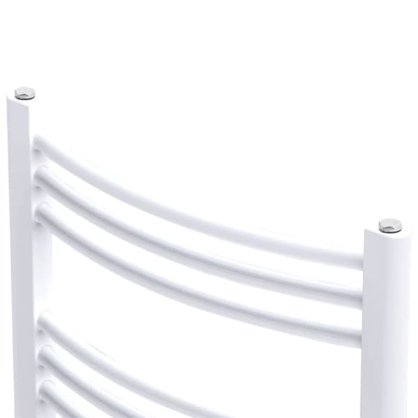 vidaXL Baderomsradiator kurvet 480 x 480 mm