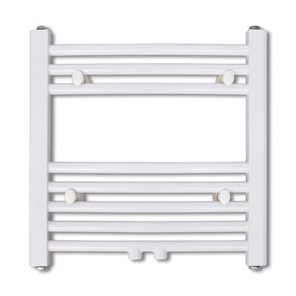 vidaXL Baderomsradiator kurvet 480 x 480 mm
