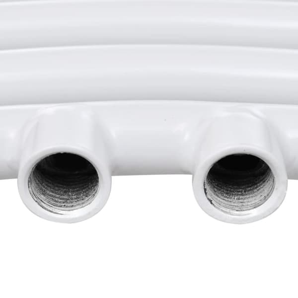 vidaXL Handdukstork centralvärme element båge 600 x 1160 mm