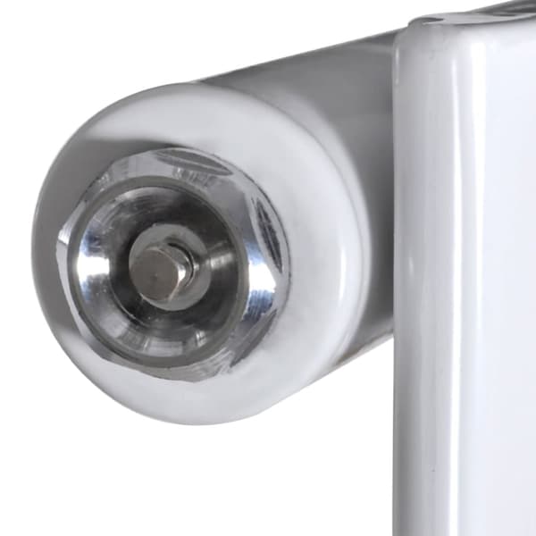vidaXL Panelovn hvit 542 mm x 900 mm
