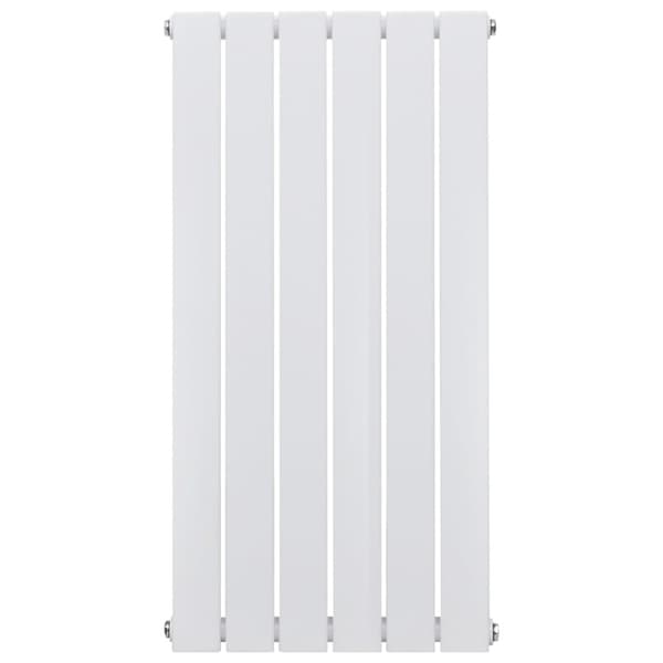 vidaXL Panelovn hvit 465 mm x 900 mm