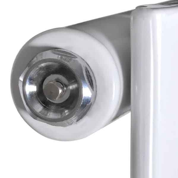 vidaXL Panelovn hvit 465 mm x 900 mm