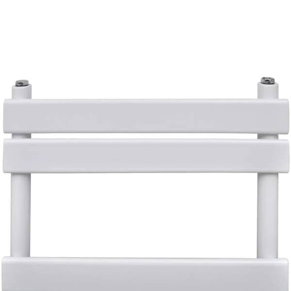 vidaXL håndklæderadiator 600x1200 mm centralvarme lige