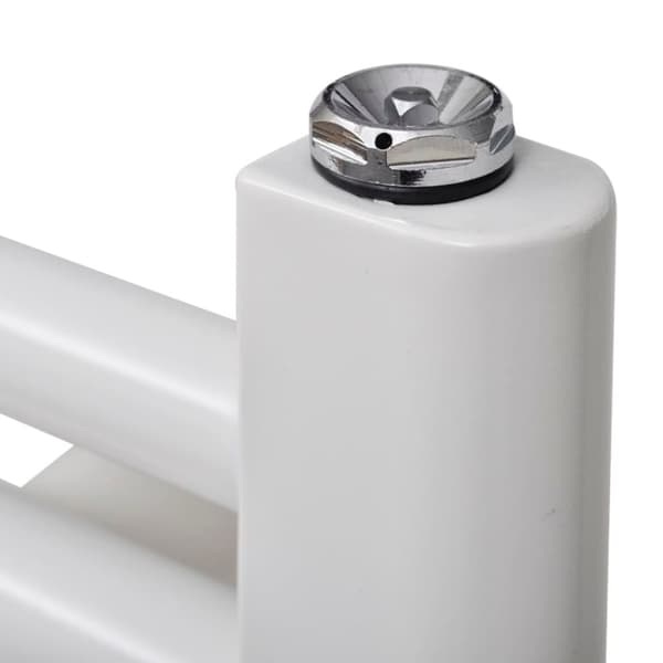 vidaXL håndklæderadiator 600x1160 mm centralvarme lige