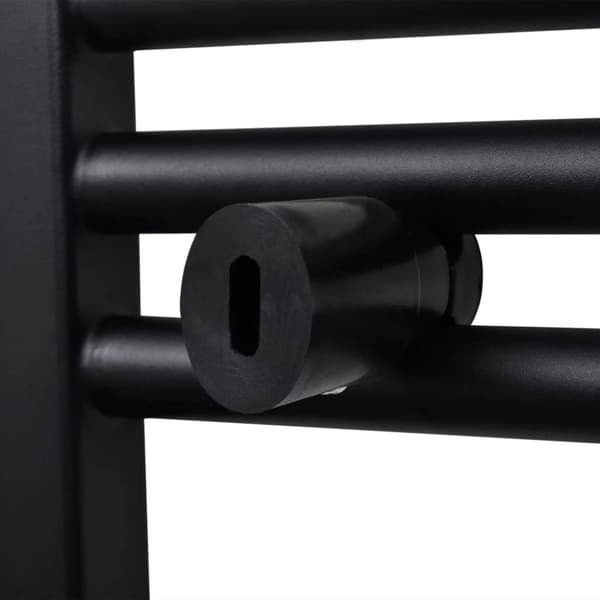 vidaXL håndklæderadiator centralvarme lige 500x764 mm sort