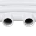 Pikkukuva 7 / 9: vidaXL Kylpyhuoneen Keskuslämmitys Pyyheteline Kaareva 600 x 1160 mm Sivu- & Keskiliittimet