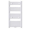 Pikkukuva 2 / 9: vidaXL Kylpyhuoneen Keskuslämmitys Pyyheteline Kaareva 600 x 1160 mm Sivu- & Keskiliittimet
