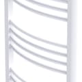 Pikkukuva 3 / 9: vidaXL Kylpyhuoneen Keskuslämmitys Pyyheteline Kaareva 500 x 1160 mm Sivu- & Keskiliittimet