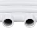 Pikkukuva 7 / 9: vidaXL Kylpyhuoneen Keskuslämmitys Pyyheteline Kaareva 500 x 1160 mm Sivu- & Keskiliittimet