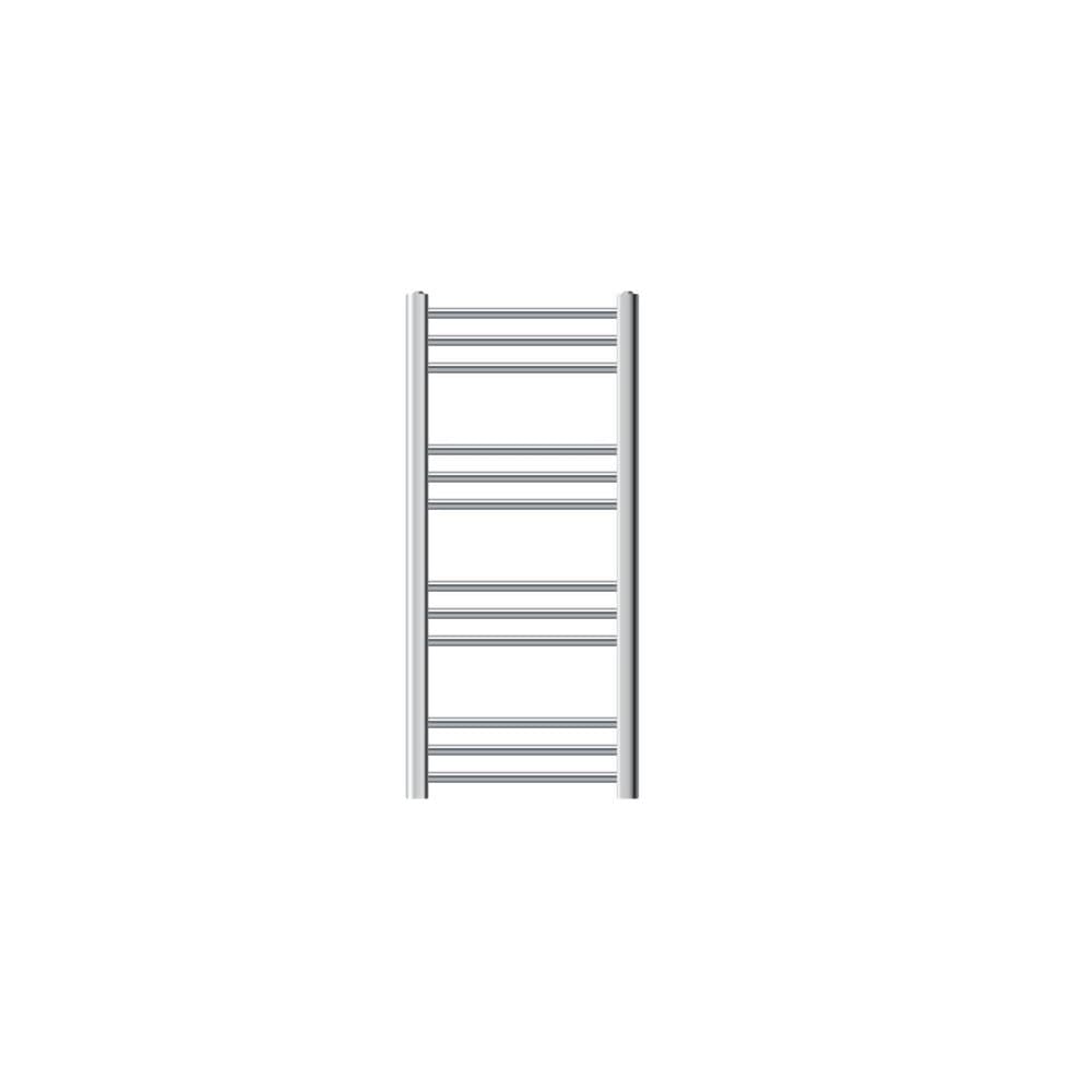 Radiator håndklæde ECD Germany Model Sahara 400 x 600 mm krom lige med sidetilslutning håndklædeholder