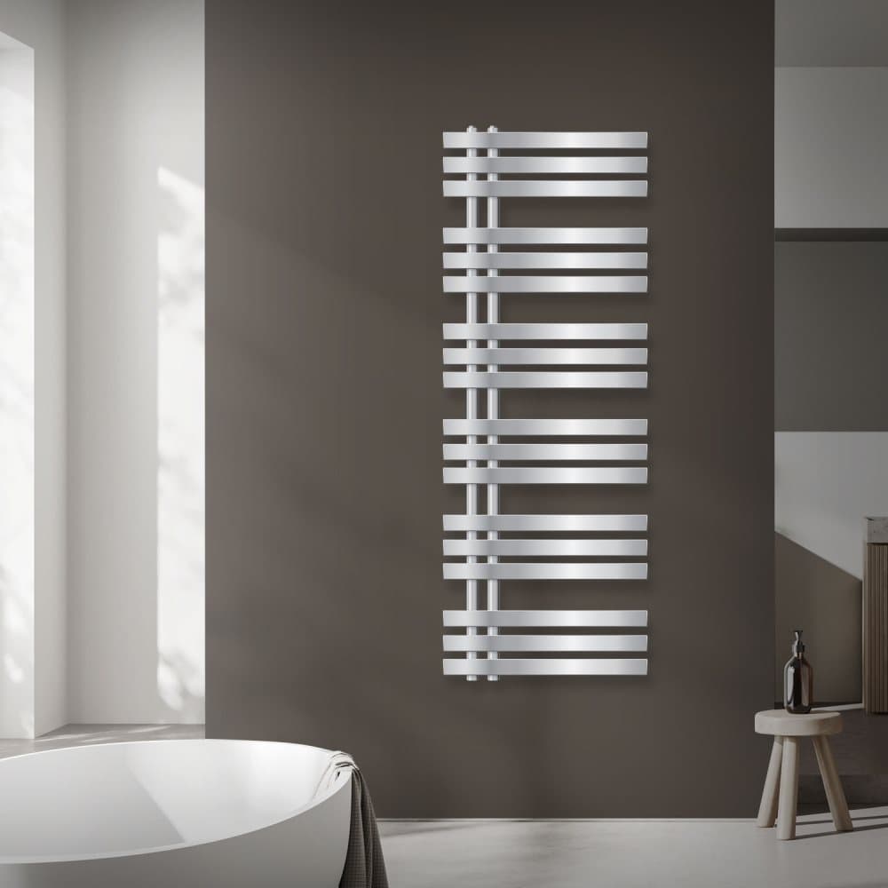 ECD Germany Iron EM design radiatorer - 500 x 1400 mm - Chrome - panel radiatorer radiator håndklædevarmer Håndklæde Design radiator håndklæde