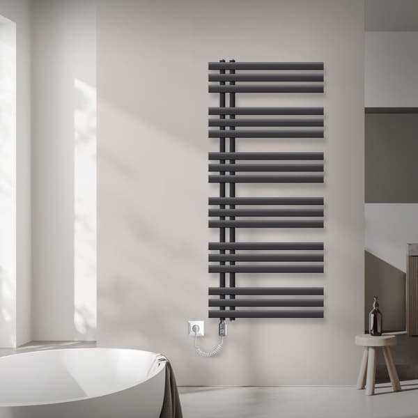 600X1400 mm Iron M Design radiator Håndklæderadiatorer Anthracite 900 W