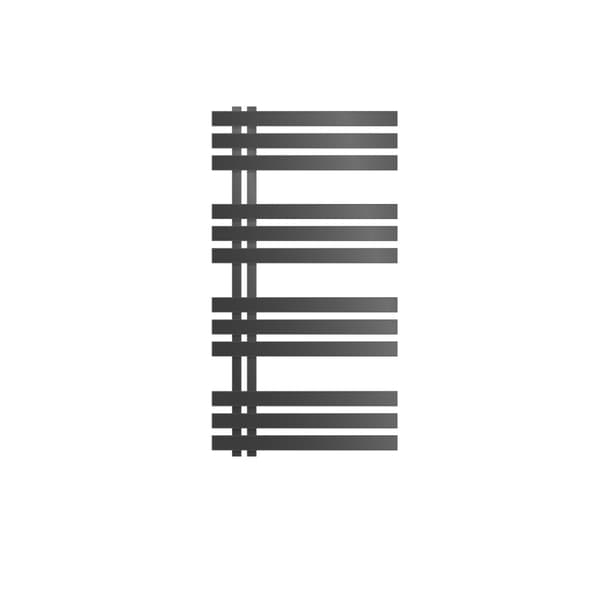 ECD Germany Suunnittelu Pyyhe Iron EM - 500 x 1600 mm - antrasiitti - jäähdyttimen pyyhkeenlämmitin Pyyhe Eck