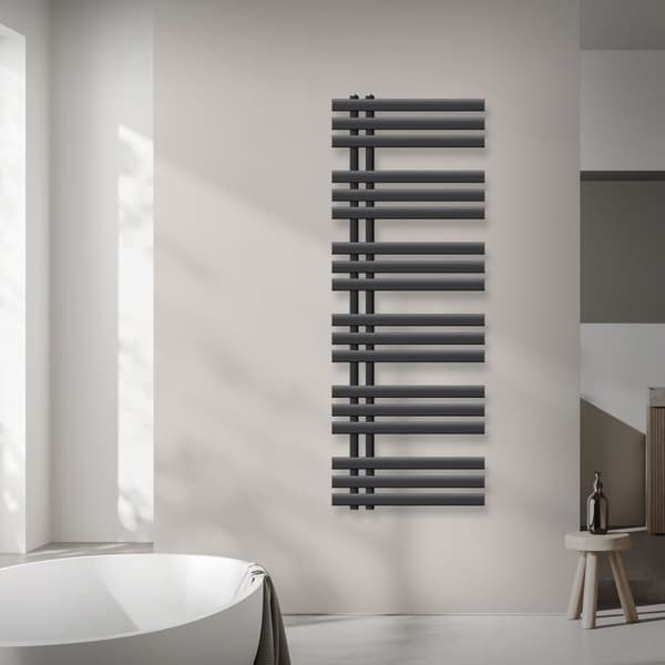 Håndklæde Iron M Design Håndklæderadiator Anthracite 500x 1400 mm