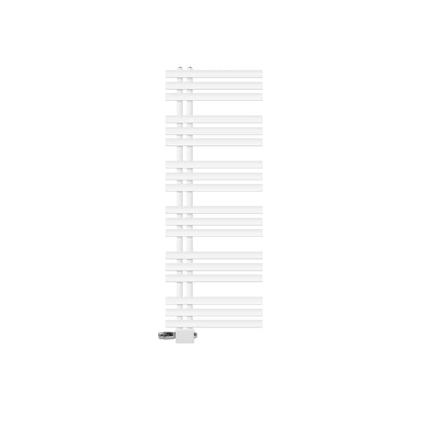 ECD Germany Design Handduk Iron EM - 500 x 1400 mm - vit- radiator handdukstork
