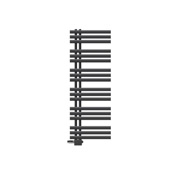 ECD Germany Design Håndklæde Iron EM - 500 x 1400 mm - antracit - radiator håndklædevarmer Håndklæde Universal