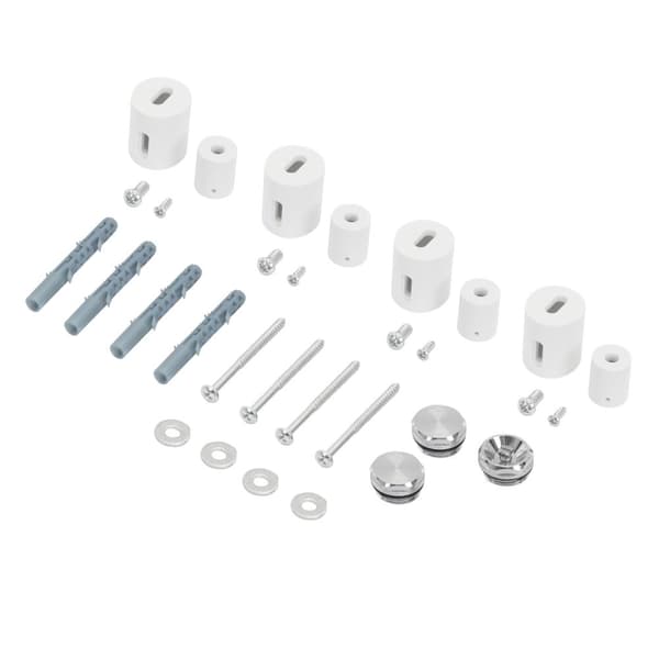 600X1400 mm Jern M Design radiator håndklæde radiator Elektrisk radiator Hvid 900W
