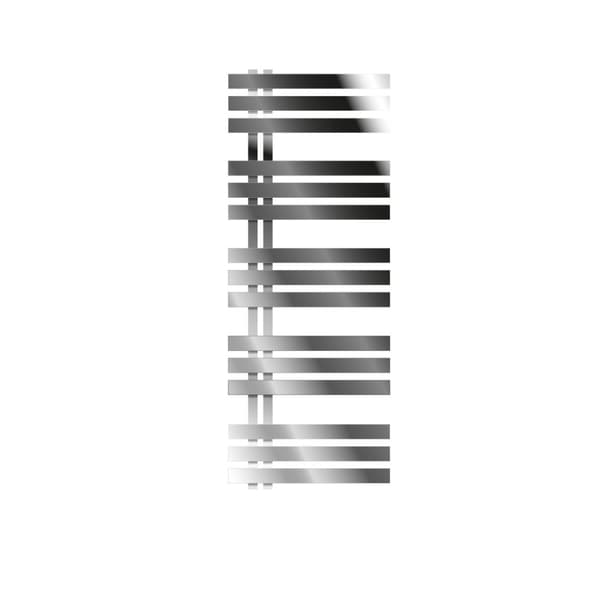 ECD Germany Design Håndklæde Iron EM - 500 x 1200 mm - Chrome - radiator håndklædevarmer Håndklæde Eck