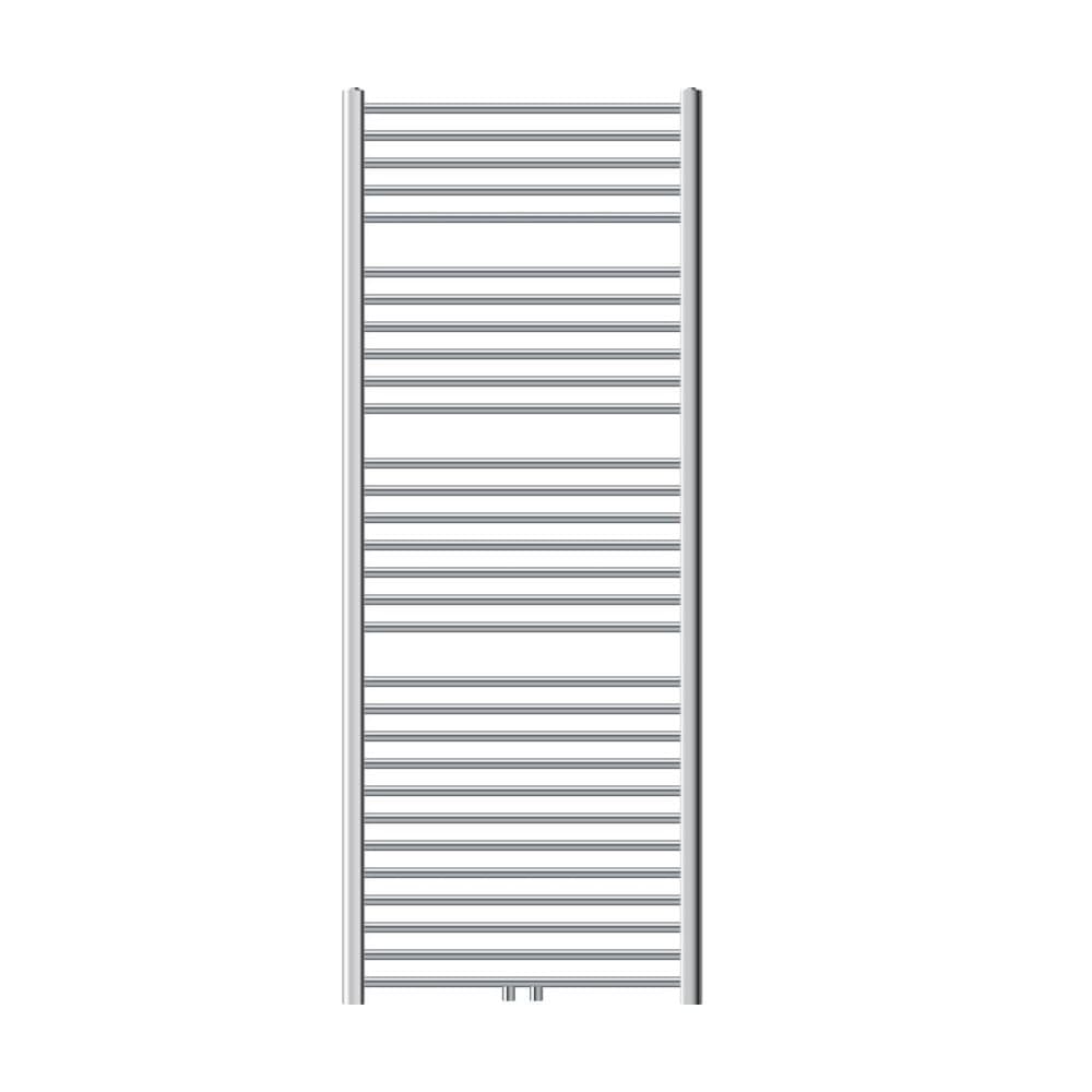 Radiator Handduk ECD Germany Modell Sahara 750 x 1800 mm krom rak med medieanslutning handdukshängare