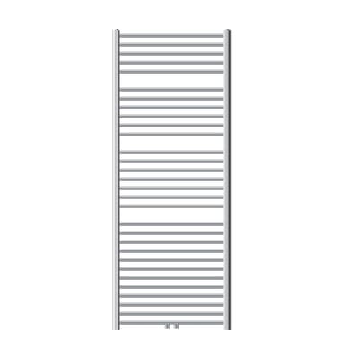 Radiator håndklæde ECD Germany model Sahara 750 x 1800 mm krom bøjet med medium forbindelse håndklædeholder
