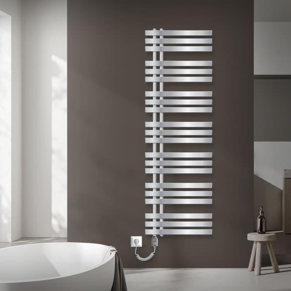 Kylpyhuonepatteri Rauta EM lämmityselementillä 1200W 500x1600 mm Kromi Chrome