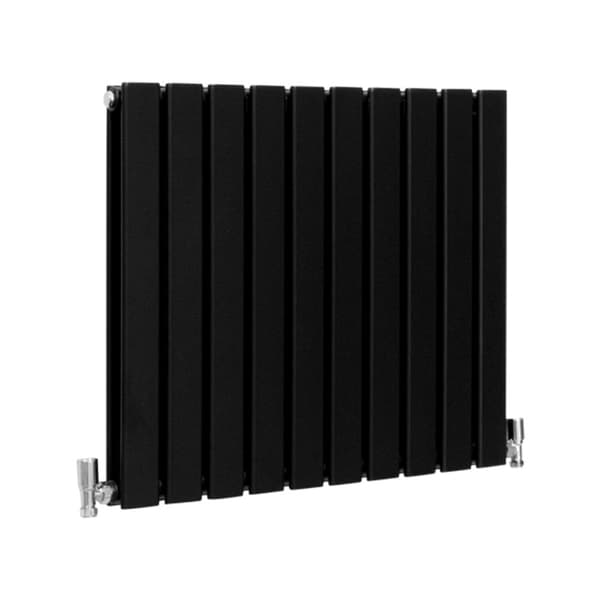 Designer Flat Panel Radiators – Dark Grey, Black, White