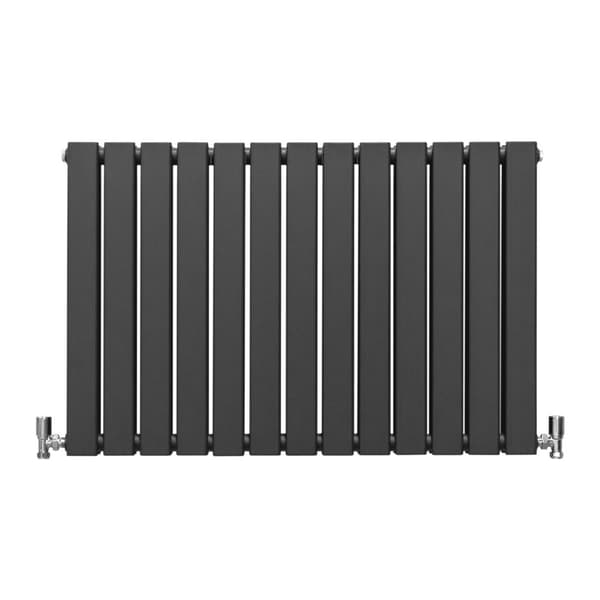 Designer Flat Panel Radiators – Dark Grey, Black, White