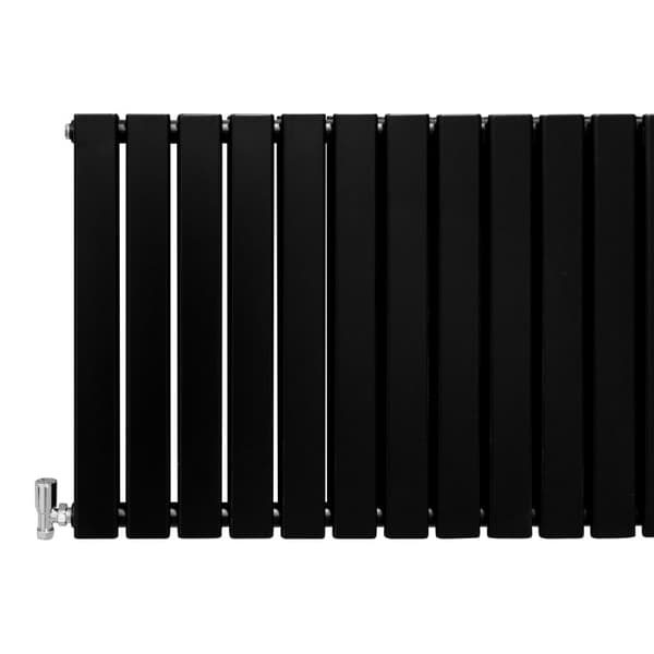 Designer Flat Panel Radiators – Dark Grey, Black, White