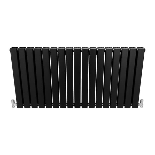 Designer Flat Panel Radiators – Dark Grey, Black, White