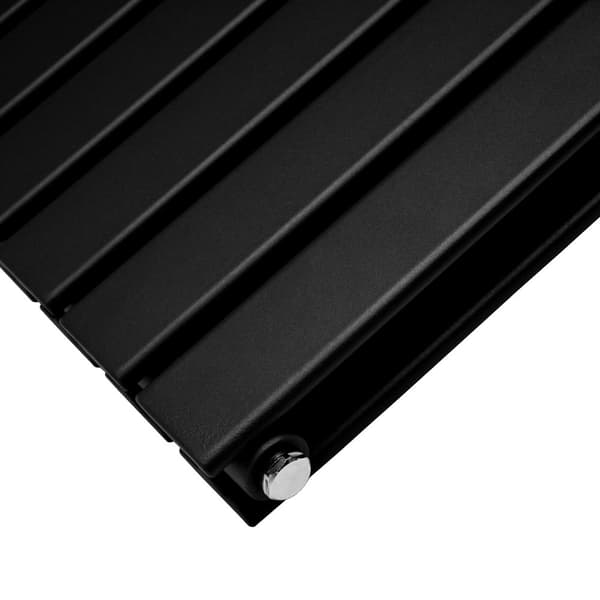 Designer Flat Panel Radiators – Dark Grey, Black, White