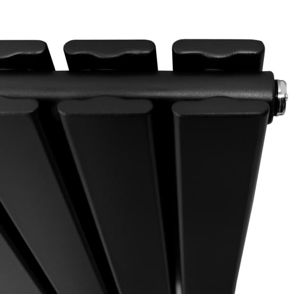 Designer Flat Panel Radiators – Dark Grey, Black, White