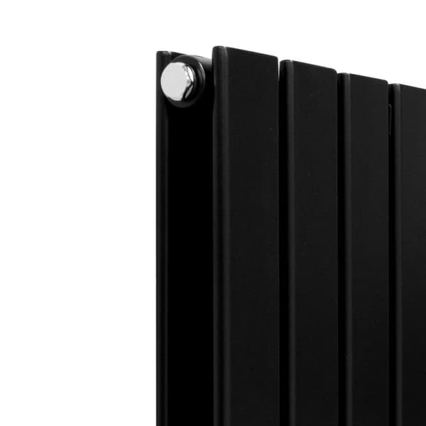 Designer Flat Panel Radiators – Dark Grey, Black, White