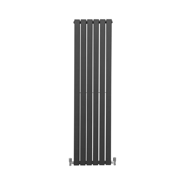Designer Flat Panel Radiators – Dark Grey, Black, White