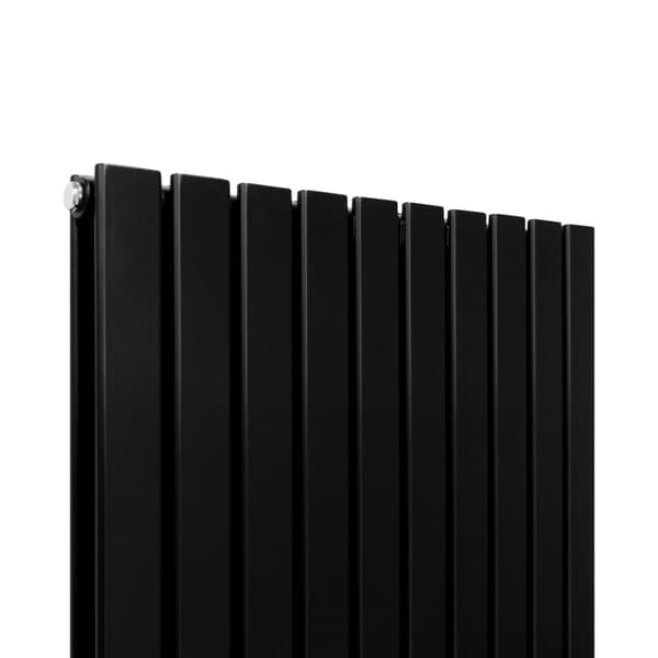 Designer Flat Panel Radiators – Dark Grey, Black, White