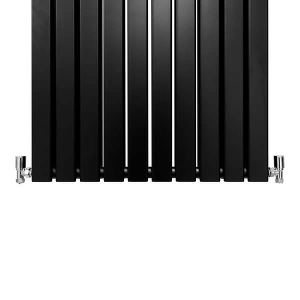 Designer Flat Panel Radiators – Dark Grey, Black, White