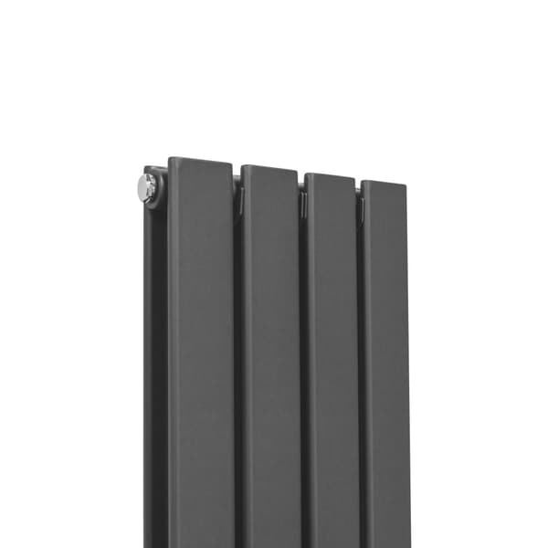 Designer Flat Panel Radiators – Dark Grey, Black, White