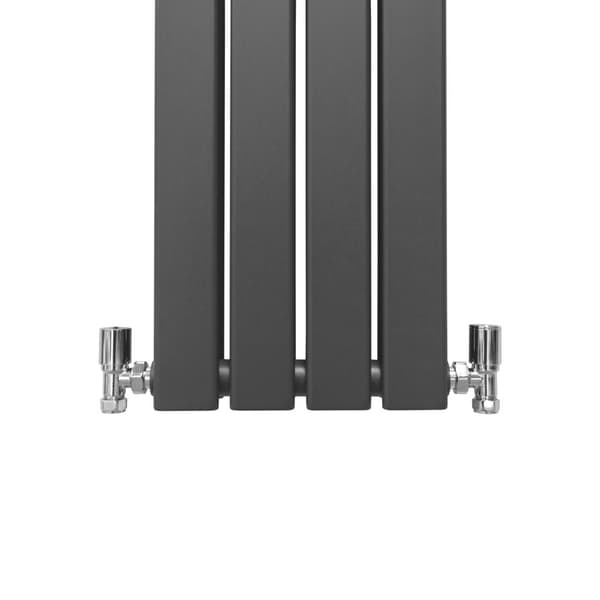 Designer Flat Panel Radiators – Dark Grey, Black, White