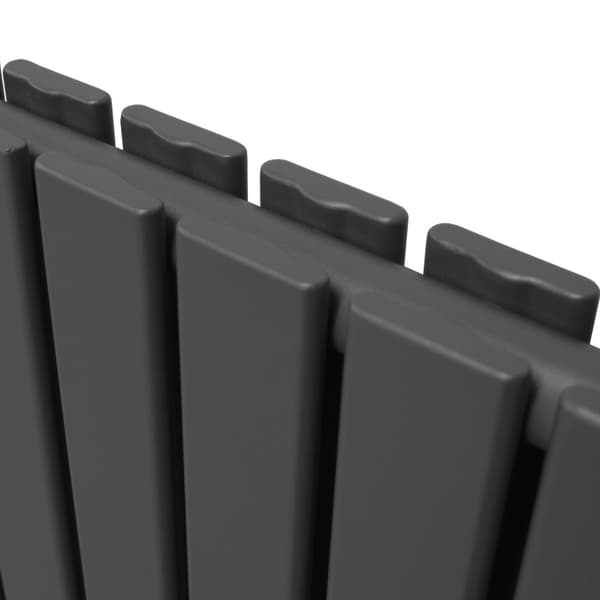 Designer Flat Panel Radiators – Dark Grey, Black, White