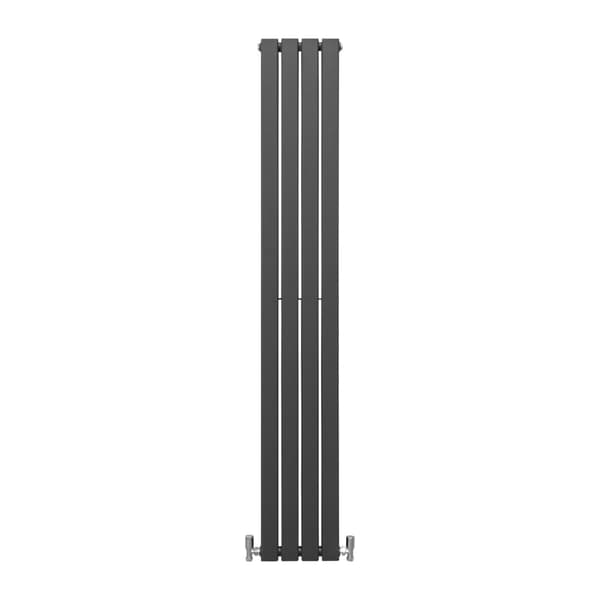 Designer Flat Panel Radiators – Dark Grey, Black, White