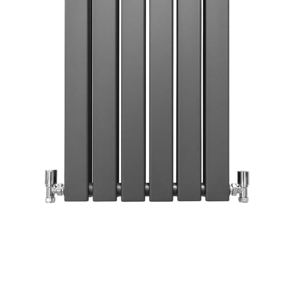 Designer Flat Panel Radiators – Dark Grey, Black, White