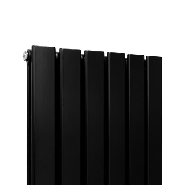 Designer Flat Panel Radiators – Dark Grey, Black, White