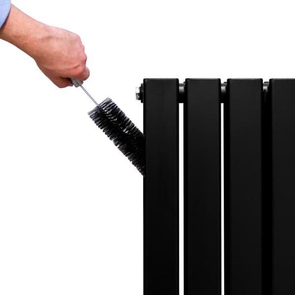 Designer Flat Panel Radiators – Dark Grey, Black, White